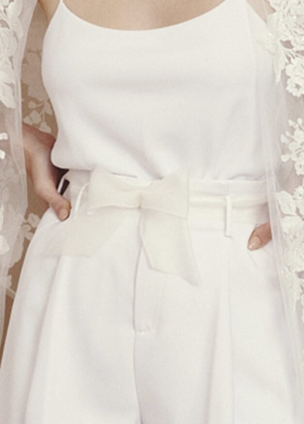 Ivory Bow Belt