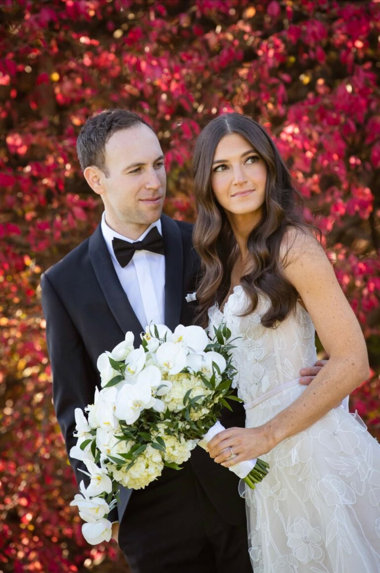 Brooke wearing Sallee gown