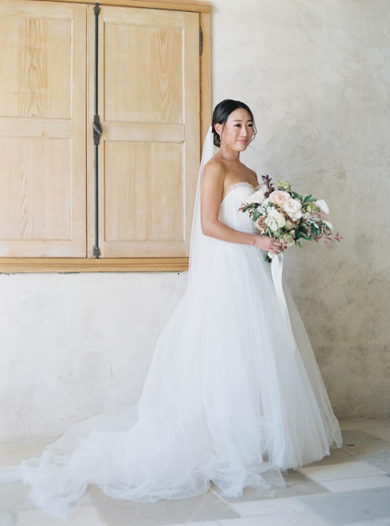 Sue wearing Amy gown