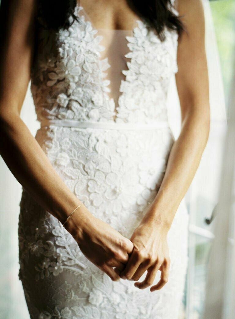 Francesca Maria Gatto wearing Jona gown