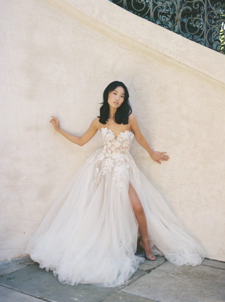 Penelope L’amore Editorial with Nelly gown