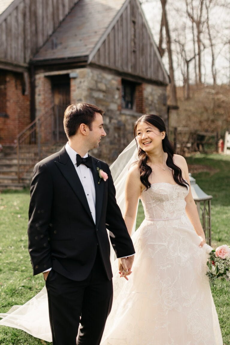 Jessica Chang wearing Ella gown