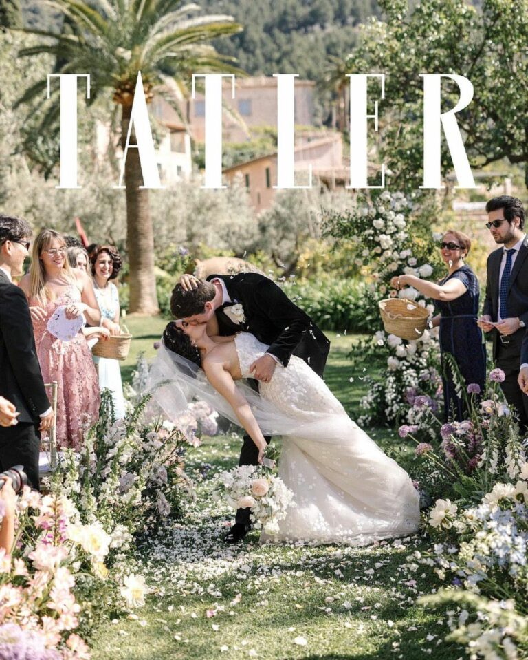 Alaleh Azhir in Karla gown featured in Tatler