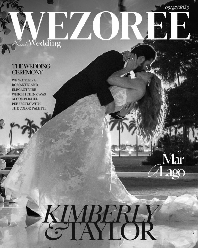Kimberly Snyder in Asti gown featured in WEZOREE