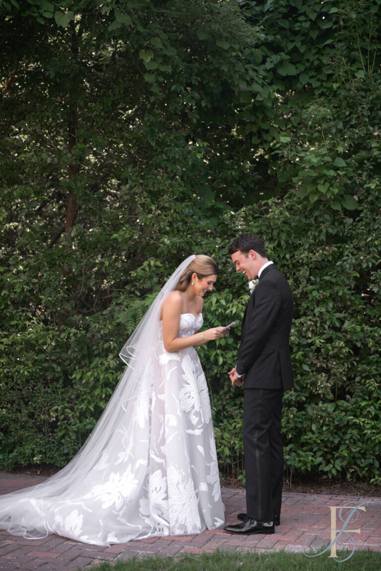 Linleigh Alford in Jordi gown