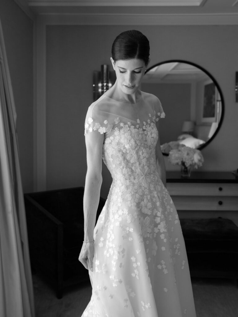 Jennifer Wilson in custom Karla gown