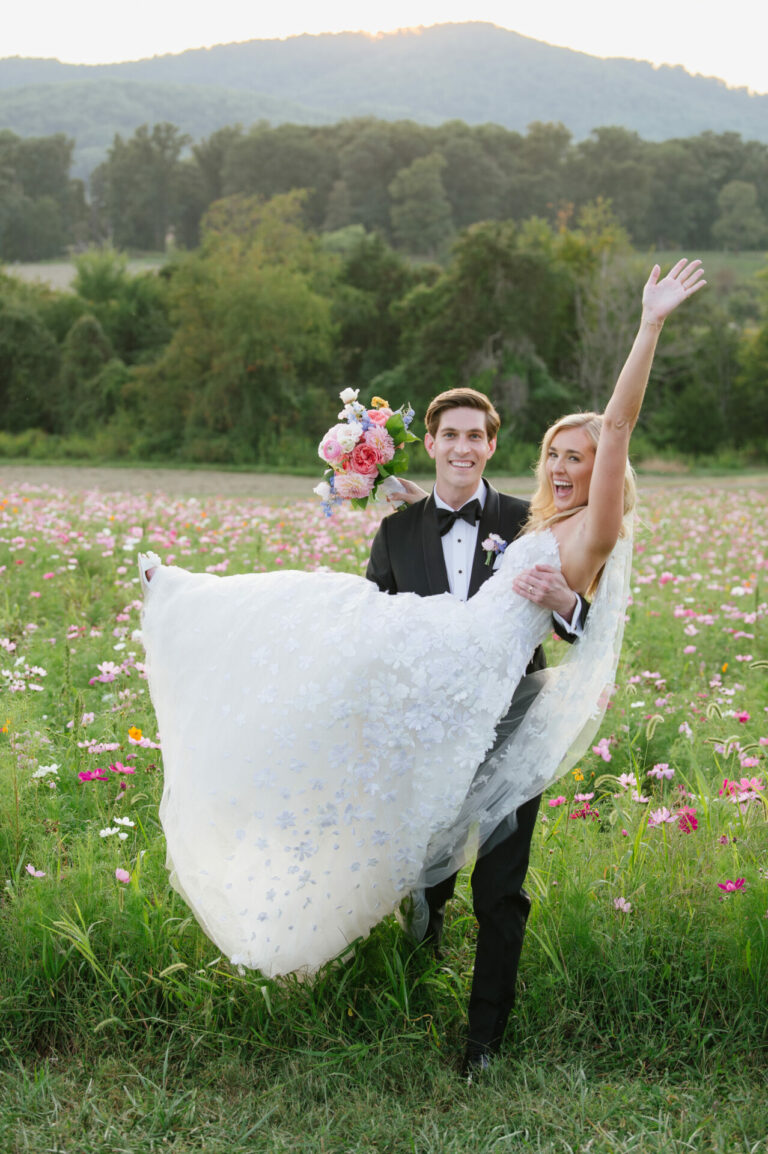 Kiley Gorman in Nessia gown
