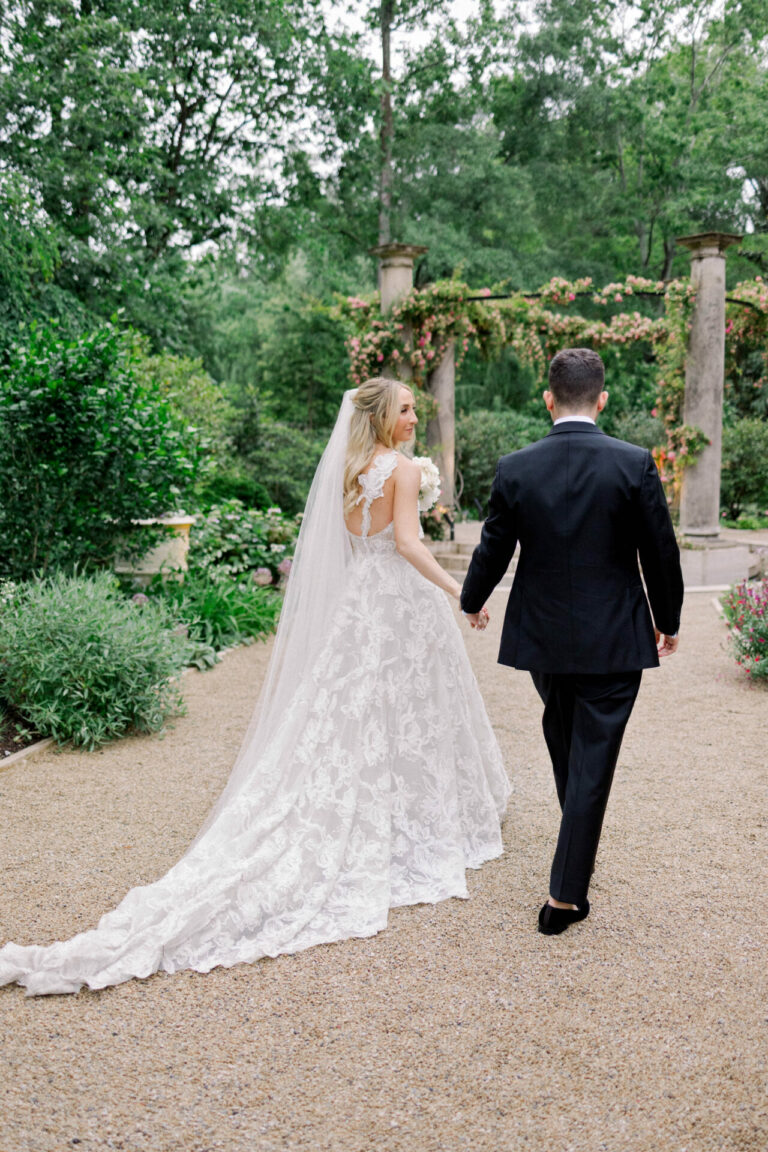 Jennifer Freedman in Ami Gown