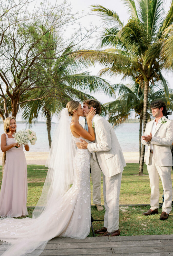 Alison Barens Merlotti in Ness gown 