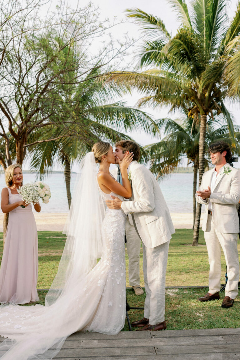 Alison Barens Merlotti in Ness gown