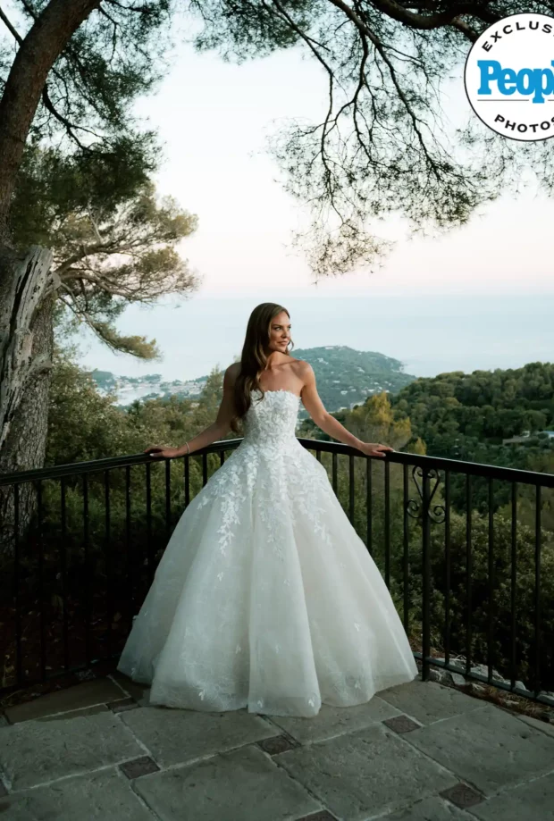 Hannah Brown’s Fairytale Wedding in the Cheyan Gown by Mira Zwillinger