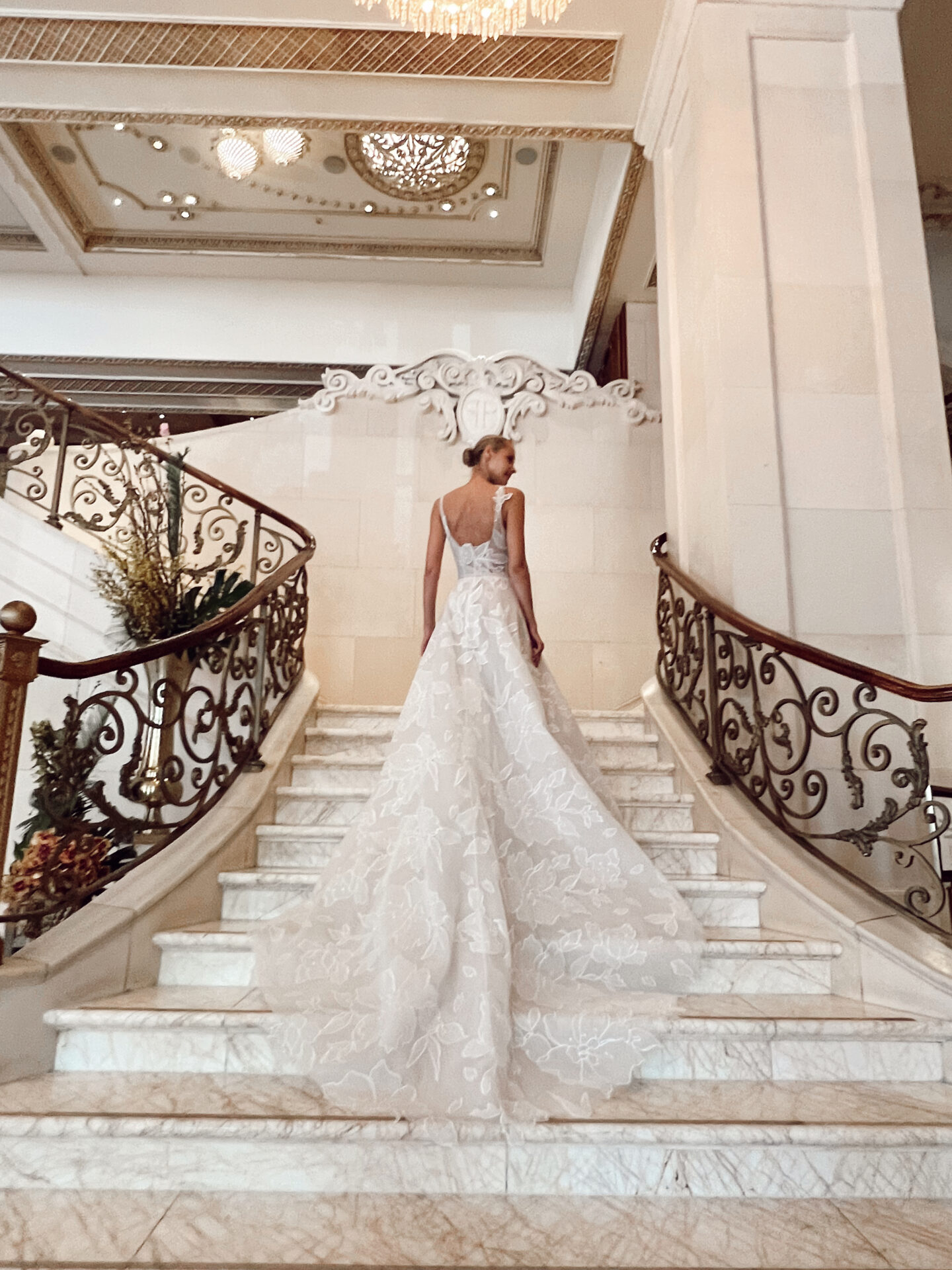 Ethereal Elegance in Bloom: The Suma Gown by Mira Zwillinger