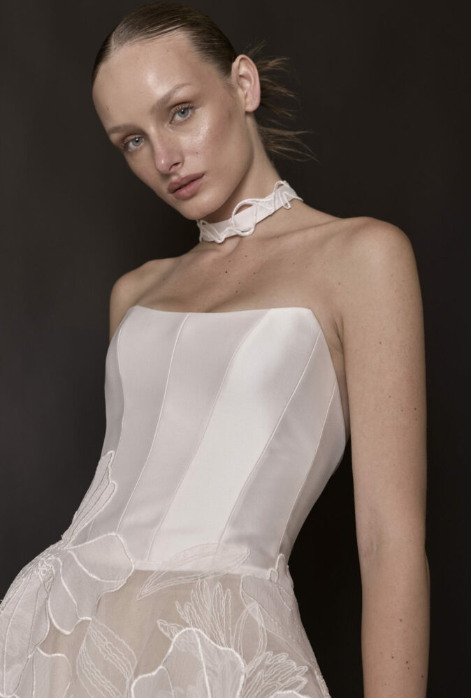Merry duchess satin choker