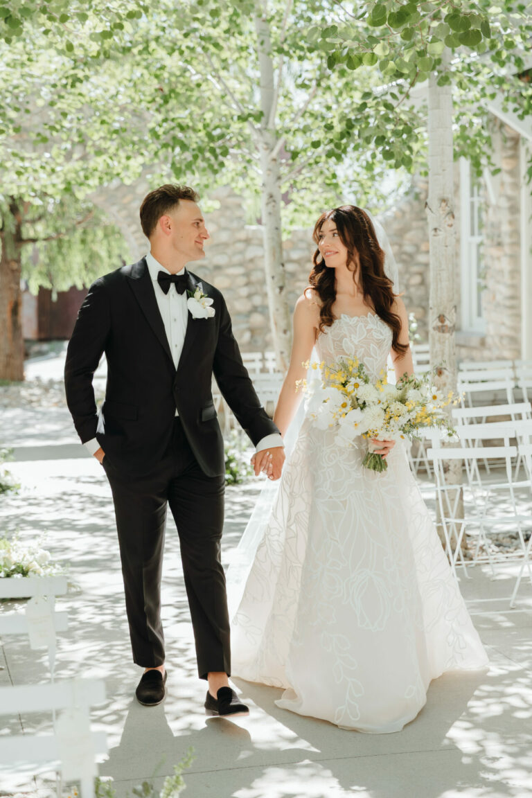 Livi Wheeler Henningsen in Suki gown