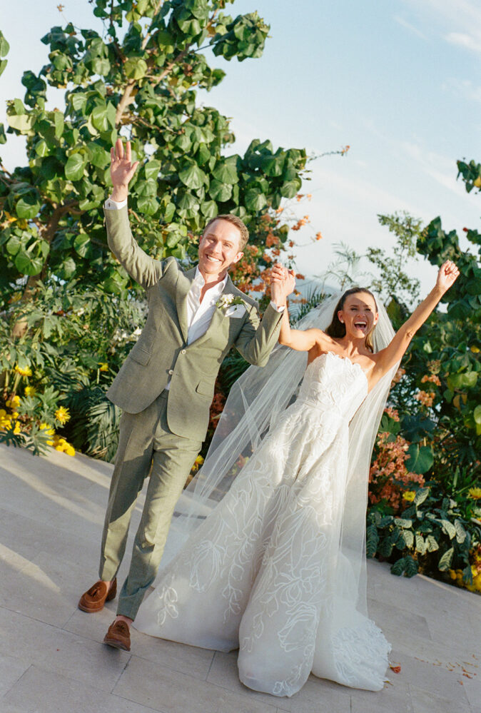 Casey Apel in Suki gown