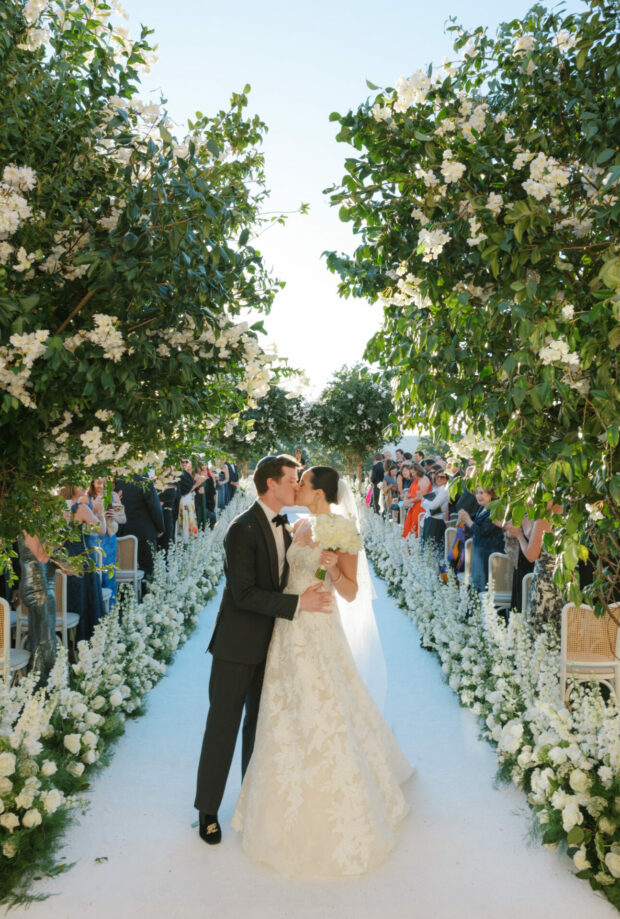 Samantha Scheinin in custom Neyo gown