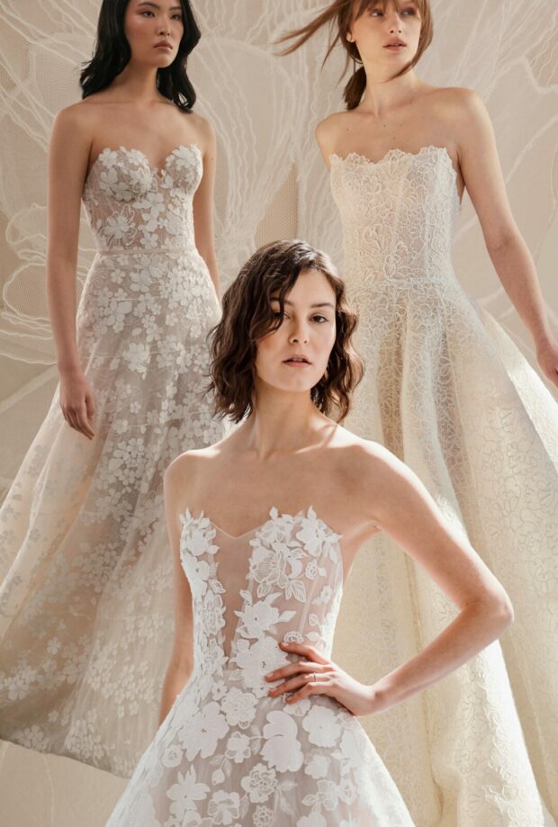 The Beauty of Corsetry: Exploring Mira Zwillinger Wedding Dress Necklines