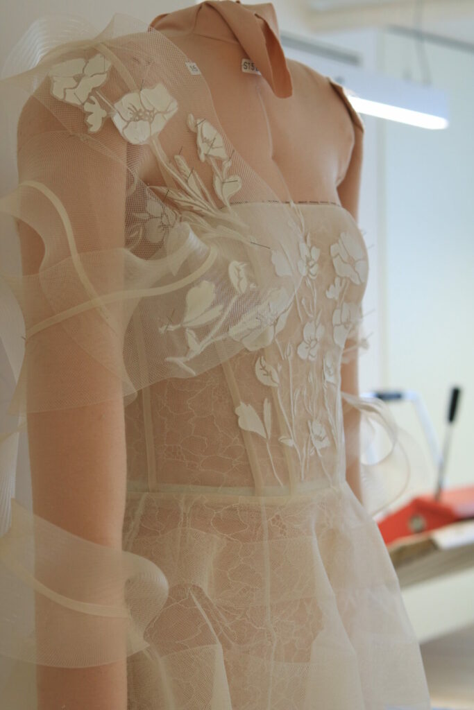 Elka Wedding Dress: A Romantic Strapless Gown with Sculptural Volume | Mira Zwillinger