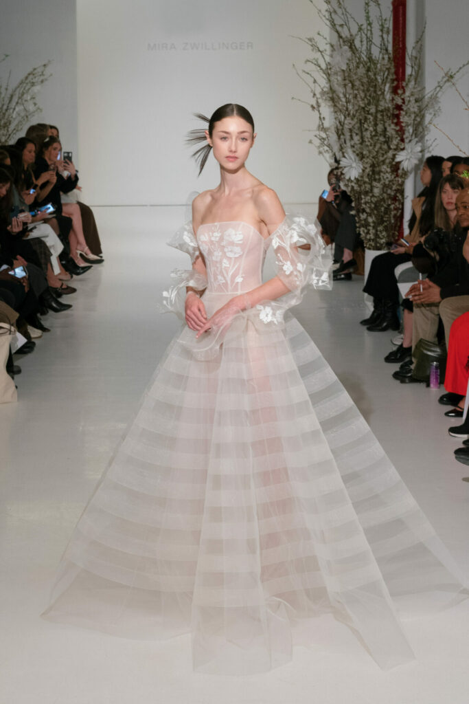 Elka Wedding Dress couture wedding dress by Mira Zwillinger