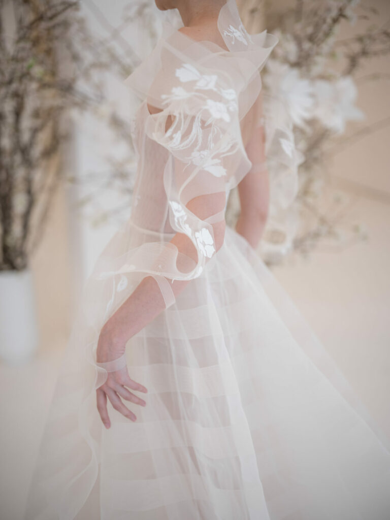 Elka Wedding Dress: A Romantic Strapless Gown with Sculptural Volume | Mira Zwillinger