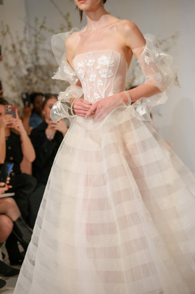 Elka Wedding Dress couture wedding dress by Mira Zwillinger — why Brides Are Falling in Love with Transformative Bridal Gowns