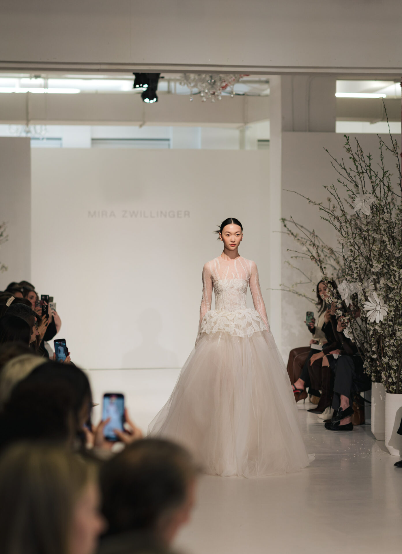 The Ena Gown by Mira Zwillinger: Sculptural Romance Meets Modern Bridal Fashion