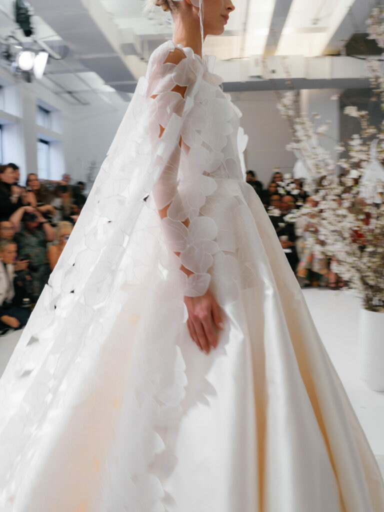 Mara Wedding Gown couture wedding dress by Mira Zwillinger — mara Gown: Where Structure Meets Softness