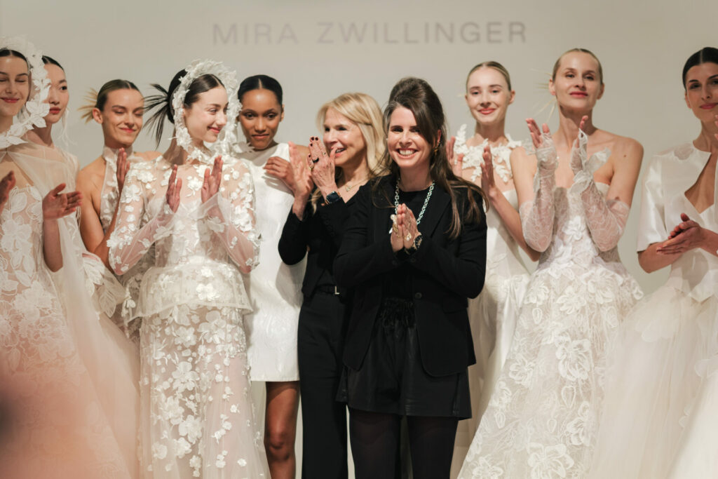 From Backstage to Runway: "The Rise" SS2027 at New York Bridal Fashion Week | Mira Zwillinger