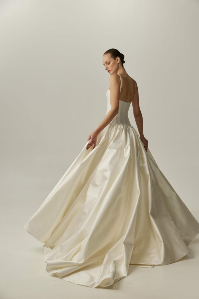 Reina gown couture wedding dress by Mira Zwillinger — spotlight on Reina