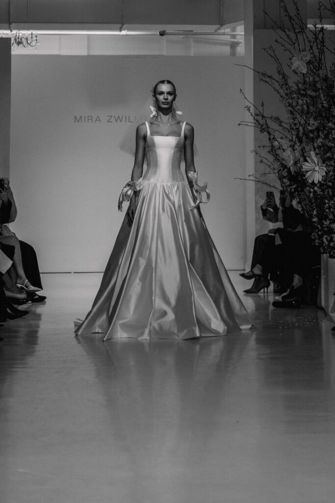 Reina gown couture wedding dress by Mira Zwillinger — a Couture Expression of Elegance