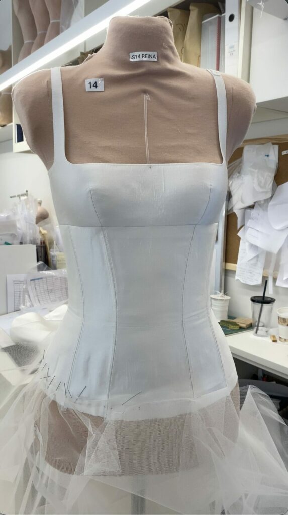 Reina gown: A Sculptural Bridal Gown with a Playful Couture Twist | Mira Zwillinger