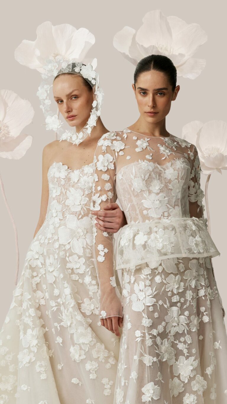 Alma & Mela: Two Couture Expressions, One Floral Story