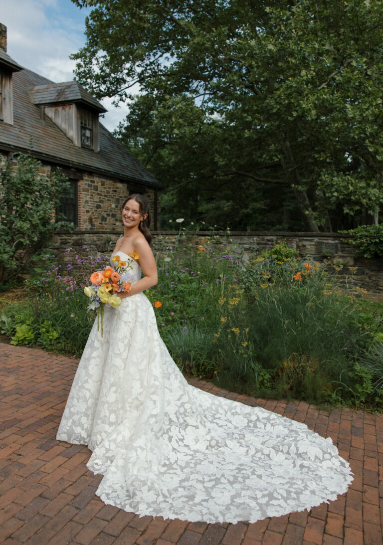 Zoe Kahn in Jase gown